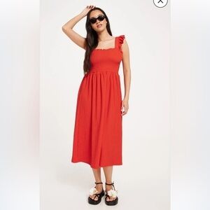 PIECES PCKEEGAN STRAP DRESS